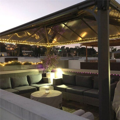 Paviljonki Martinique 4300, harmaa Palram - Canopia - KarelianStore