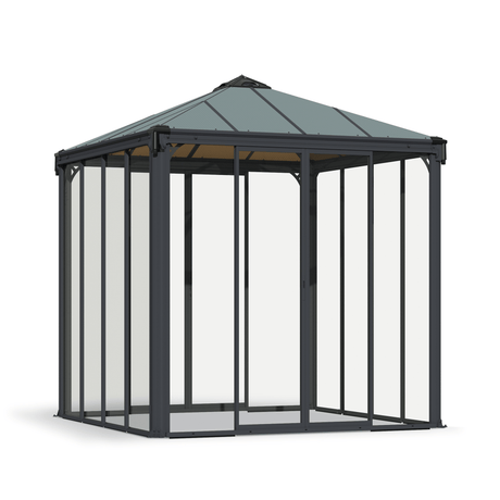 Paviljonki Palermo 3000 seinä/ovisarja Palram - Canopia - KarelianStore