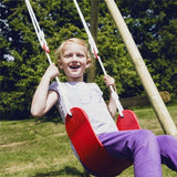 Pehmeä keinu, punainen, sis. Köyden NORDIC PLAY - KarelianStore