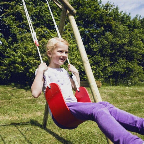 Pehmeä keinu, punainen, sis. Köyden NORDIC PLAY - KarelianStore
