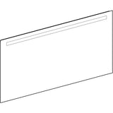 Peili Geberit Option Basic Square 1400x700x32 mm Alumiini - KarelianStore