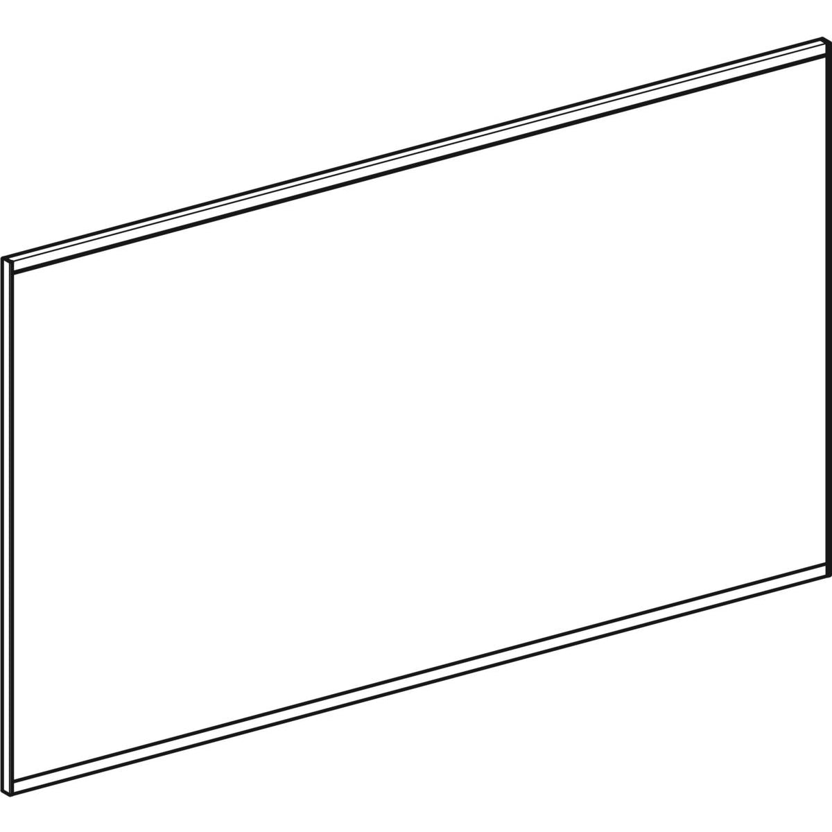 Peili Geberit Option Plus Square 1200x700x32 mm Alumiini - KarelianStore