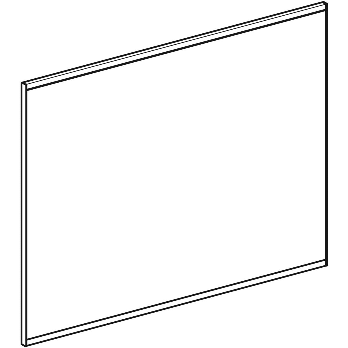 Peili Geberit Option Plus Square 990x700x32 mm Alumiini - KarelianStore