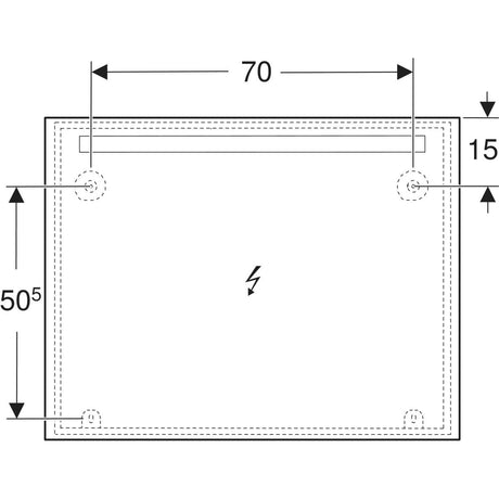 Peili IDO Reflect 900x700 mm - KarelianStore