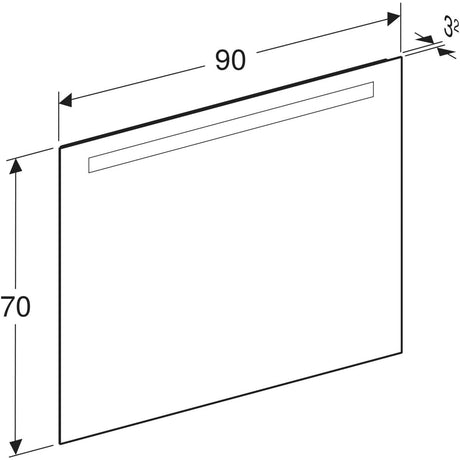 Peili IDO Reflect 900x700 mm - KarelianStore