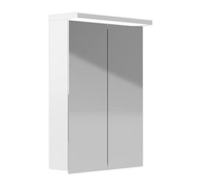 Peilikaappi Polaria Klara 500 Vasen VVS LED-valaisimella Valkoinen - KarelianStore