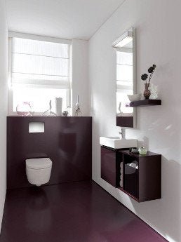 Pesuallas Geberit Icon 380x280x135 mm Valkoinen Vasen - KarelianStore