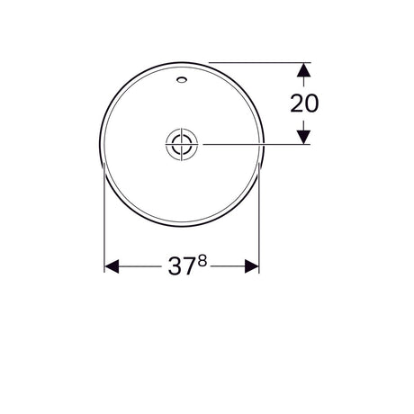 Pesuallas Geberit Variform 400x400x178 mm - KarelianStore