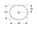 Pesuallas Geberit Variform 500x400x178 mm - KarelianStore