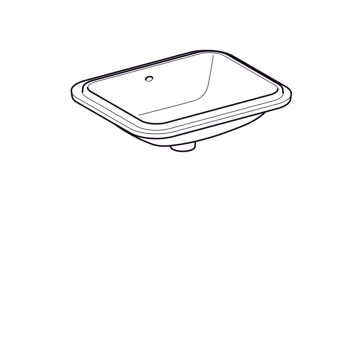 Pesuallas Geberit Variform 530x178x440 mm Tason Alle - KarelianStore