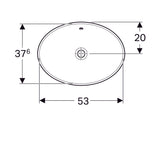 Pesuallas Geberit Variform 550x450x178 mm - KarelianStore