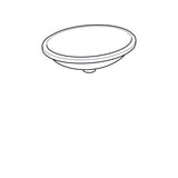 Pesuallas Geberit Variform 560x460x180 mm Tason Alle Ilman ylivuotoa - KarelianStore