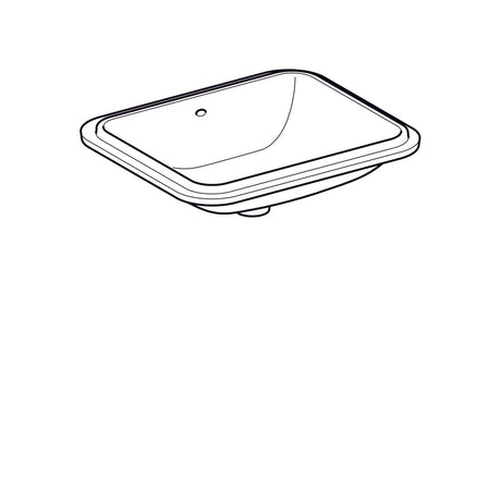 Pesuallas Geberit Variform 580x490x178 mm Tason Alle - KarelianStore