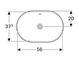 Pesuallas Geberit Variform 600x400x178 mm - KarelianStore
