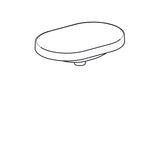 Pesuallas Geberit Variform 600x400x178 mm Ilman ylivuotoa ja hanareikää - KarelianStore