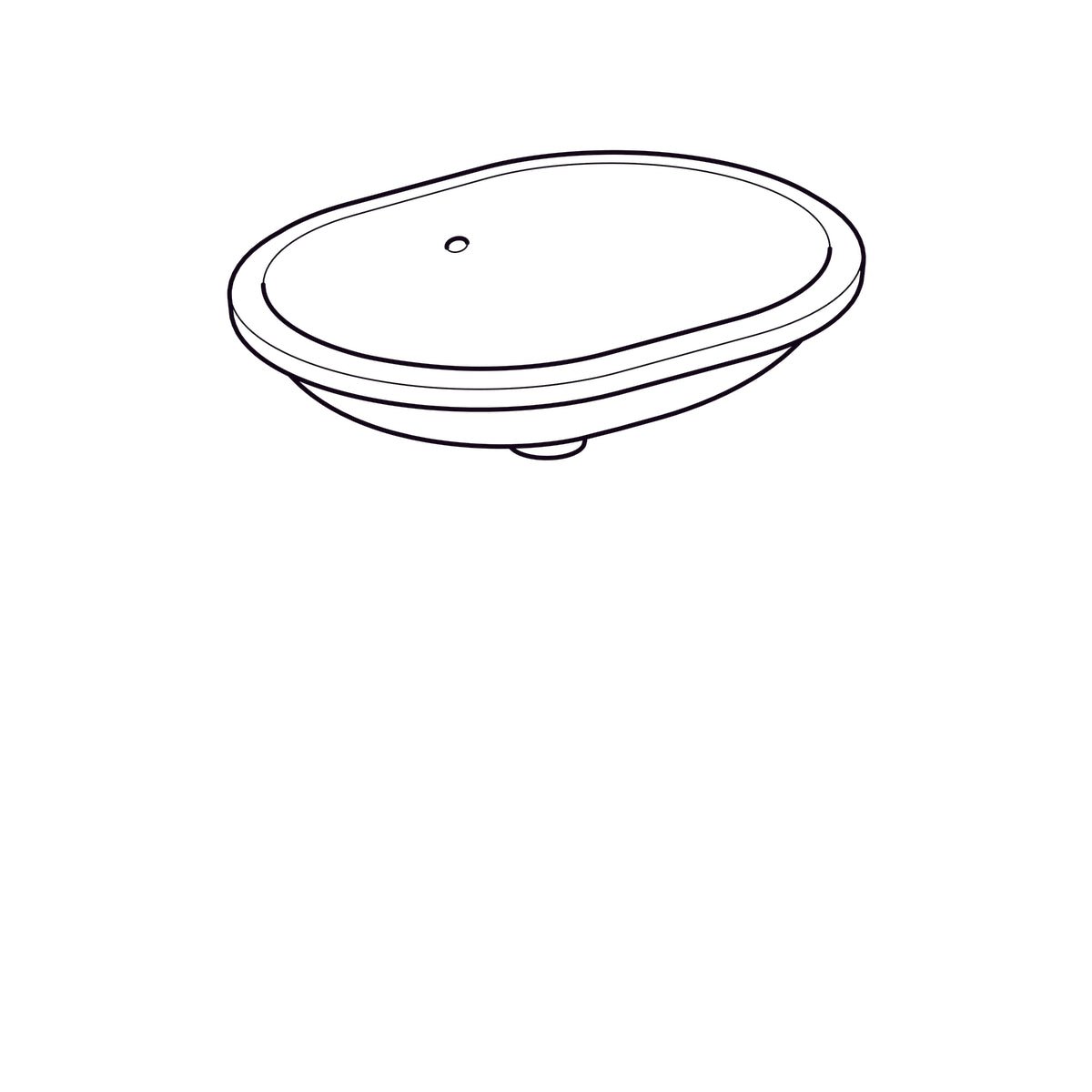 Pesuallas Geberit Variform 625x490x180 mm Tason Alle - KarelianStore