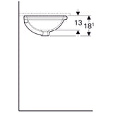 Pesuallas Geberit Variform Keratect 405x420x180 mm Tason Alle - KarelianStore
