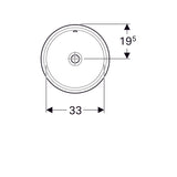 Pesuallas Geberit Variform Keratect 405x420x180 mm Tason Alle - KarelianStore