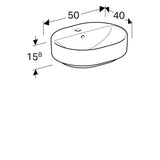 Pesuallas Geberit Variform Keratect 500x400x158 mm - KarelianStore