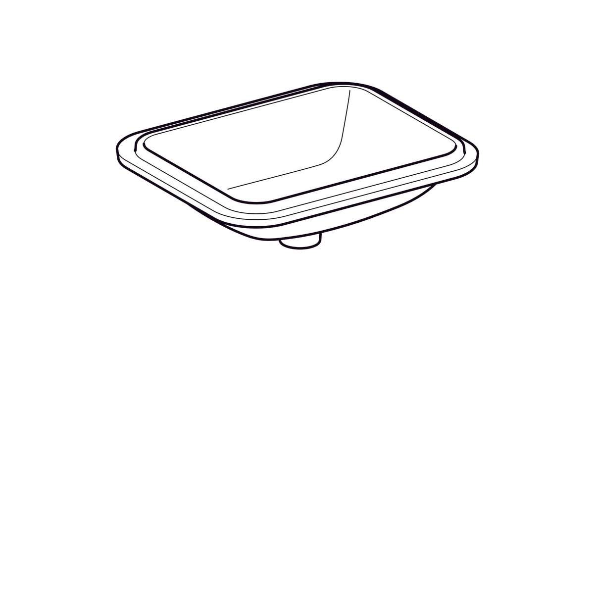 Pesuallas Geberit Variform Keratect 530x178x440 mm Tason Alle Ilman ylivuotoa - KarelianStore