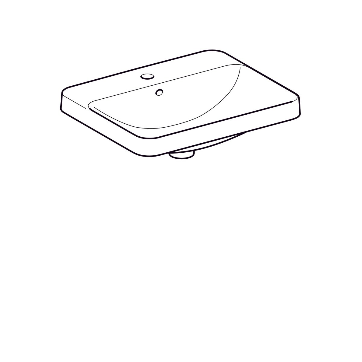 Pesuallas Geberit Variform Keratect 550x450x178 mm - KarelianStore