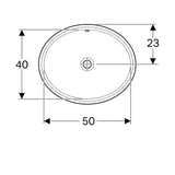 Pesuallas Geberit Variform Keratect 560x460x180 mm Tason Alle - KarelianStore