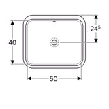 Pesuallas Geberit Variform Keratect 580x490x178 mm Tason Alle - KarelianStore