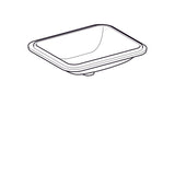Pesuallas Geberit Variform Keratect 580x490x178 mm Tason Alle Ilman ylivuotoa - KarelianStore