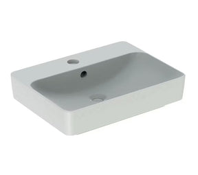 Pesuallas Geberit Variform Keratect 600x450x158 mm Hanareiällä ja ylivuodolla - KarelianStore