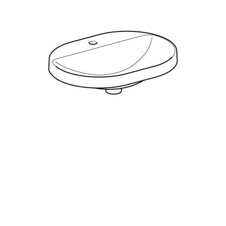 Pesuallas Geberit Variform Keratect 600x450x178 mm Ilman ylivuotoa - KarelianStore