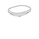 Pesuallas Geberit Variform Keratect 625x490x180 mm Tason Alle Ilman Ylivuotoa - KarelianStore