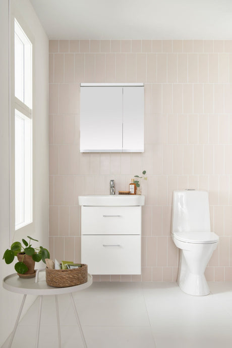 Pesuallas Ido Glow 500x360x170 mm Neliö Ilman ylivuotoa - KarelianStore