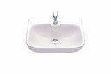 Pesuallas Ido Glow 500x360x170 mm Neliö Ilman ylivuotoa - KarelianStore