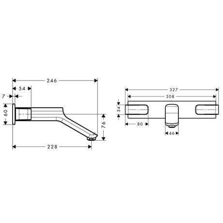 Pesuallashana Hansgrohe Axor Urquiola 11043000 - KarelianStore