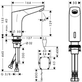 Pesuallashana Hansgrohe Focus 31174000 230V - KarelianStore