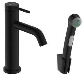 Pesuallashana Hansgrohe Tecturis 73211670 S110 Bideesuihkulla Musta - KarelianStore