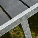 Picnic - pöytäsetti "NJORD", antrasiitti non - wood ja galvanoitu runko - KarelianStore