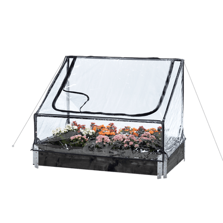 Pienoiskasvihuone kasvilavalle, 115 x 76 x 40/70 cm HORTUS - KarelianStore