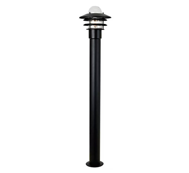 Pihapiirivalaisin Airam Bollard IP44 E27 GLC Musta H1100 - KarelianStore