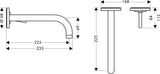 Piiloasennushanan Pintaosa Hansgrohe Axor UNO2 38116000 - KarelianStore