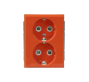 Pistorasia ABB Impressivo 2-osainen 16A IP21 UKJ HL Oranssi - KarelianStore