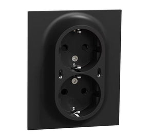 Pistorasia ELKO One 2 - PR PL IP20 2xUSB - C PD 25W Musta - KarelianStore