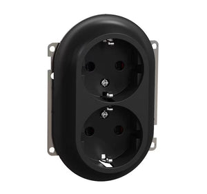 Pistorasia ELKO One 2S 16A IP21 UKJ Musta - KarelianStore