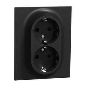 Pistorasia ELKO One 2S 16A IP21 UPJ Musta - KarelianStore