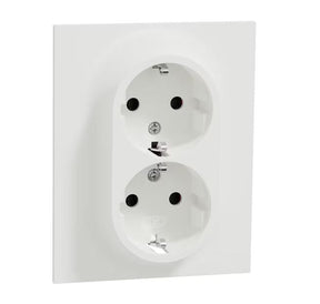 Pistorasia ELKO One 2S 16A IP21 UPJ Valkoinen - KarelianStore