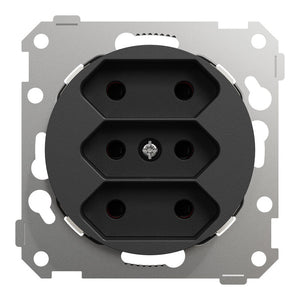 Pistorasia ELKO One 3E 2.5A IP21 UKR Musta - KarelianStore