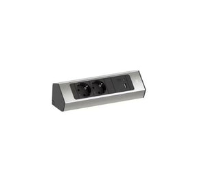 Pistorasiapaneeli Bachmann Casia 2 2xPR + USB A - C Latauksella - KarelianStore