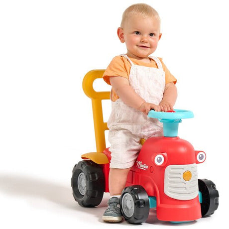 Potkuauto Maurice, ohjauspyörä, äänimerkki ja ergonominen kävelytuki FALK - KarelianStore