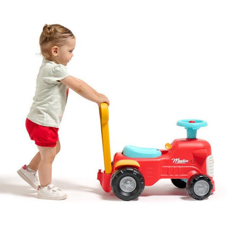 Potkuauto Maurice, ohjauspyörä, äänimerkki ja ergonominen kävelytuki FALK - KarelianStore
