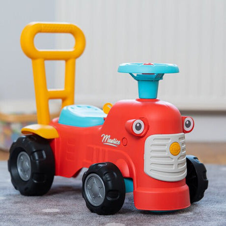 Potkuauto Maurice, ohjauspyörä, äänimerkki ja ergonominen kävelytuki FALK - KarelianStore